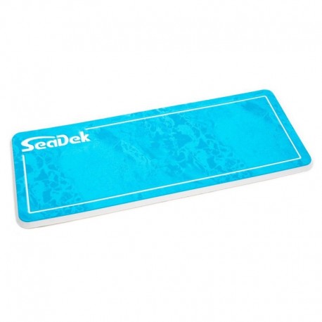 SeaDek 16" x 39" 20mm Dual Density Large Helm Pad Bahama Blue/White Realtree WAV3 Camo Pinline Smooth - 406.4mm x 990mm x 20mm