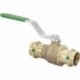 Viega ProPress 1-1/2" Zero Lead Bronze Ball Valve w/Stainless Stem - Double Press Connection