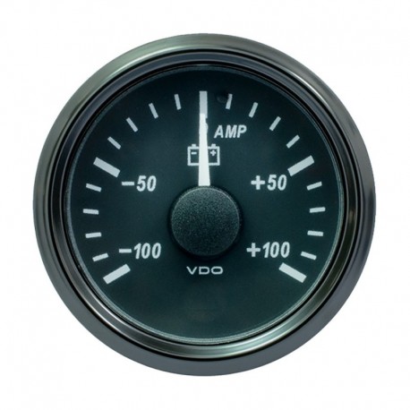 VDO SingleViu 52mm (2-1/16") Ammeter - 100 AMP