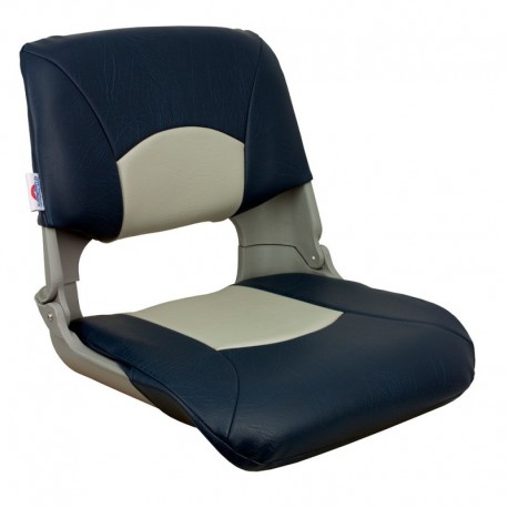 Springfield Skipper Standard Folding Seat - Grey/Blue