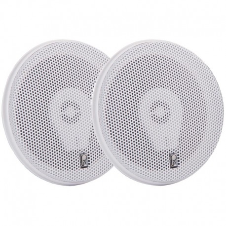 Poly-Planar MA-8505B 5" 200 Watt Titanium Series Speakers - White