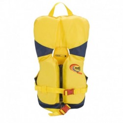 MTI Infant Life Jacket w/Collar - Yellow/Navy - 0-30lbs