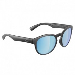 H2Optix Caladesi Sunglasses Matt Gun Metal, Grey Blue Flash Mirror Lens Cat. 3 - AR Coating