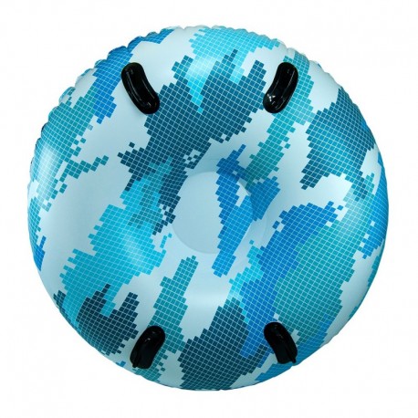 Aqua Leisure 48" Pipeline Sno Mega 2-Person Sno-Tube - Blue Camo