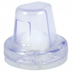 T-H Marine Flow-Max Ball Scupper - Clear