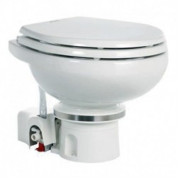 Dometic MasterFlush 7120 White Electric Macerating Toilet w/Orbit Base - 24V - Fresh Water