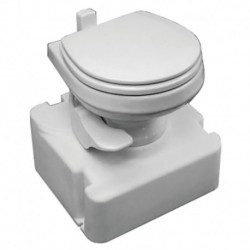 Dometic M28 - 711 Traveler Gravity Toilet w/Tank - White