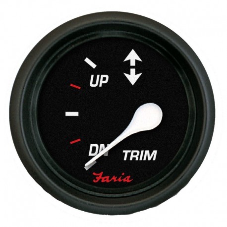 Faria Professional Red 2" Trim Gauge f/Cobra/Volvo