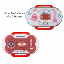 Lunasea Child/Pet Safety Water Activated Strobe Light - Red Case