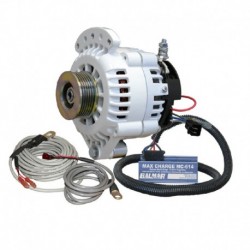 Balmar 621 Series 120A Kit w/MC-614 Regulator, T-Sensor, K6 Pulley, Single Foot & Mounting Hardware