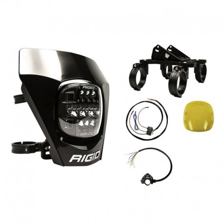 RIGID Industries Adapt XE Extreme Enduro LED Moto Kit - Black