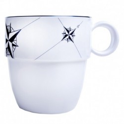 Marine Business Melamine Non-Slip Coffee Mug - NORTHWIND - Set of 6