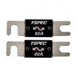 T-Spec V8 Series 80 AMP ANL Fuse - 2 Pack