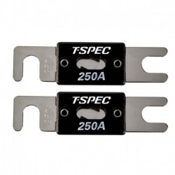 T-Spec V8 Series 250 AMP ANL Fuse - 2 Pack