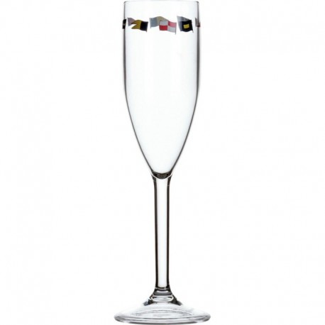 Marine Business Champagne Glass Set - REGATA - Set of 6