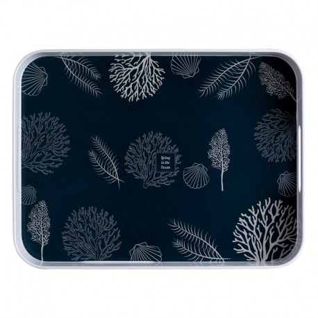 Marine Business Melamine Rectangular Tray - LIVING