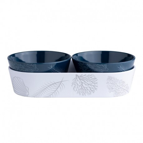 Marine Business Melamine Snack Set - LIVING - Set of 3