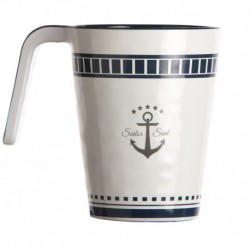 Marine Business Melamine Non-Slip Coffee Mug - SAILOR SOUL - Set of 6