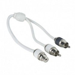 T-Spec V10 Series RCA Audio Y Cable - 2 Channel - 1 Female to 2 Males