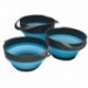 S.O.L. Survive Outdoors Longer Flat Pack Bowls & Strainer Set