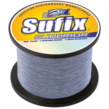 Sufix Superior Smoke Blue Monofilament - 60lb - 1825 yds