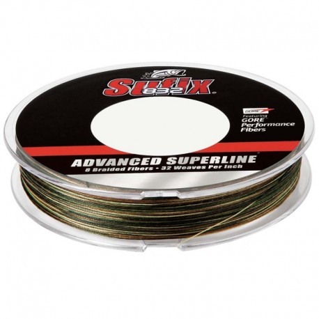 Sufix 832 Advanced Superline Braid - 6lb - Camo - 300 yds