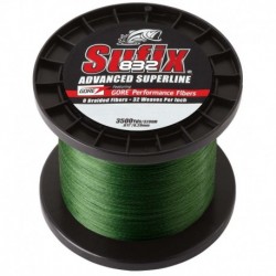 Sufix 832 Advanced Superline Braid - 6lb - Low-Vis Green - 3500 yds