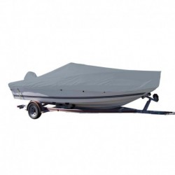 Carver Sun-DURA Styled-to-Fit Boat Cover f/17.5' V-Hull Center Console Fishing Boat - Grey