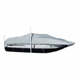 Carver Sun-DURA Styled-to-Fit Boat Cover f/22.5' Sterndrive Deck Boats w/Walk-Thru Windshield - Grey