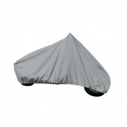 Carver Sun-DURA Cover f/Motorcycle Cruiser w/No or Low Windshield - Grey