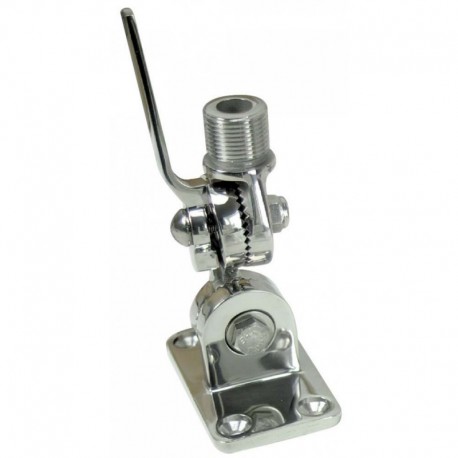 Whitecap Heavy-Duty Ratchet/Antenna Mount - 316 Stainless Steel