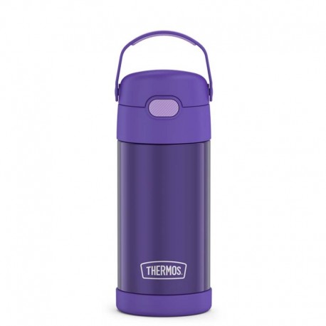 Thermos FUNtainer Stainless Steel Insulated Straw Bottle - 12oz - Purple