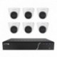 Speco 8 Channel NVR Kit w/6 Outdoor IR 5MP IP Cameras 2.8mm Fixed Lens - 2TB