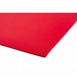 SeaDek 40" x 80" 5mm Sheet Ruby Red Embossed - 1016mm x 2032mm x 5mm