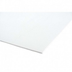 SeaDek 18" x 74" 5mm Long Sheet White Embossed - 457mm x 1879mm x 5mm