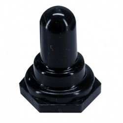 Paneltronics Toggle Switch Boot - 5/8" Hex Nut - Black