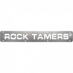 ROCK TAMERS Replacement Trim Plate - Stainless Steel