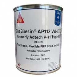 Sika SikaBiresin AP112 White Gallon BPO Hardener Required