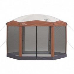 Coleman Shelter 12' x 10' Back Home Screened Sun Shelter w/Instant Setup