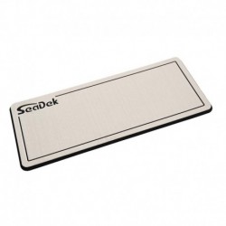 SeaDek 14" x 36" 20mm Dual Density Large Helm Pad Mica/Black Brushed - 355.6mm x 914.4mm x 20mm