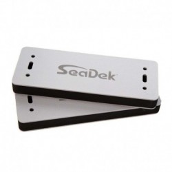 SeaDek 24" x 12" x 2" Flat Fenders Medium 2-Pack Storm Grey/Black
