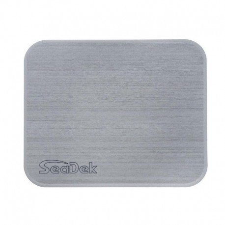 SeaDek YETI Roadie 24 Cooler Top 5mm Storm Grey SeaDek Logo Brushed