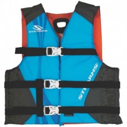 Stearns Antimicrobial Nylon Vest Life Jacket - 30-50lbs - Blue