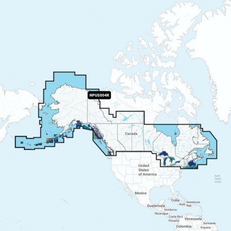 Navionics Platinum+ NPUS004R - Canada & Alaska