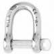 Wichard Self-Locking D Shackle - Diameter 5mm - 3/16"