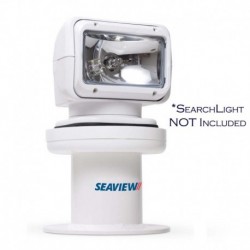 Seaview 6.38" Vertical Searchlight & Thermal Camera Mount w/8" Round Base Plate