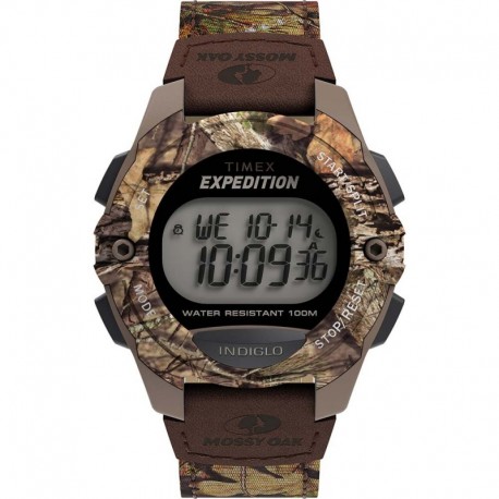 Timex Expedition Men' s Classic Digital Chrono Full-Size Watch - Country Camo