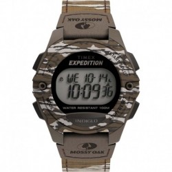 Timex Expedition Men' s Classic Digital Chrono Full-Size Watch - Mossy Oak