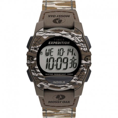 Timex Expedition Digital Cat 33mm - Mossy Oak - Quartz Canvas