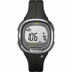 Timex IRONMAN Transit+ 33mm Resin Strap Activity & Heart Rate Watch - Black/Silver Tone